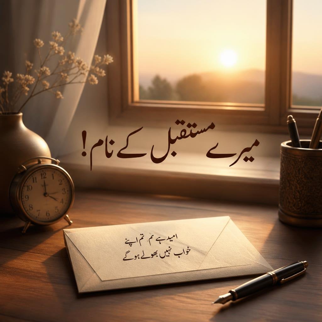 مستقبل کے نام لکھا ہوا خط اور امید بھری صبح