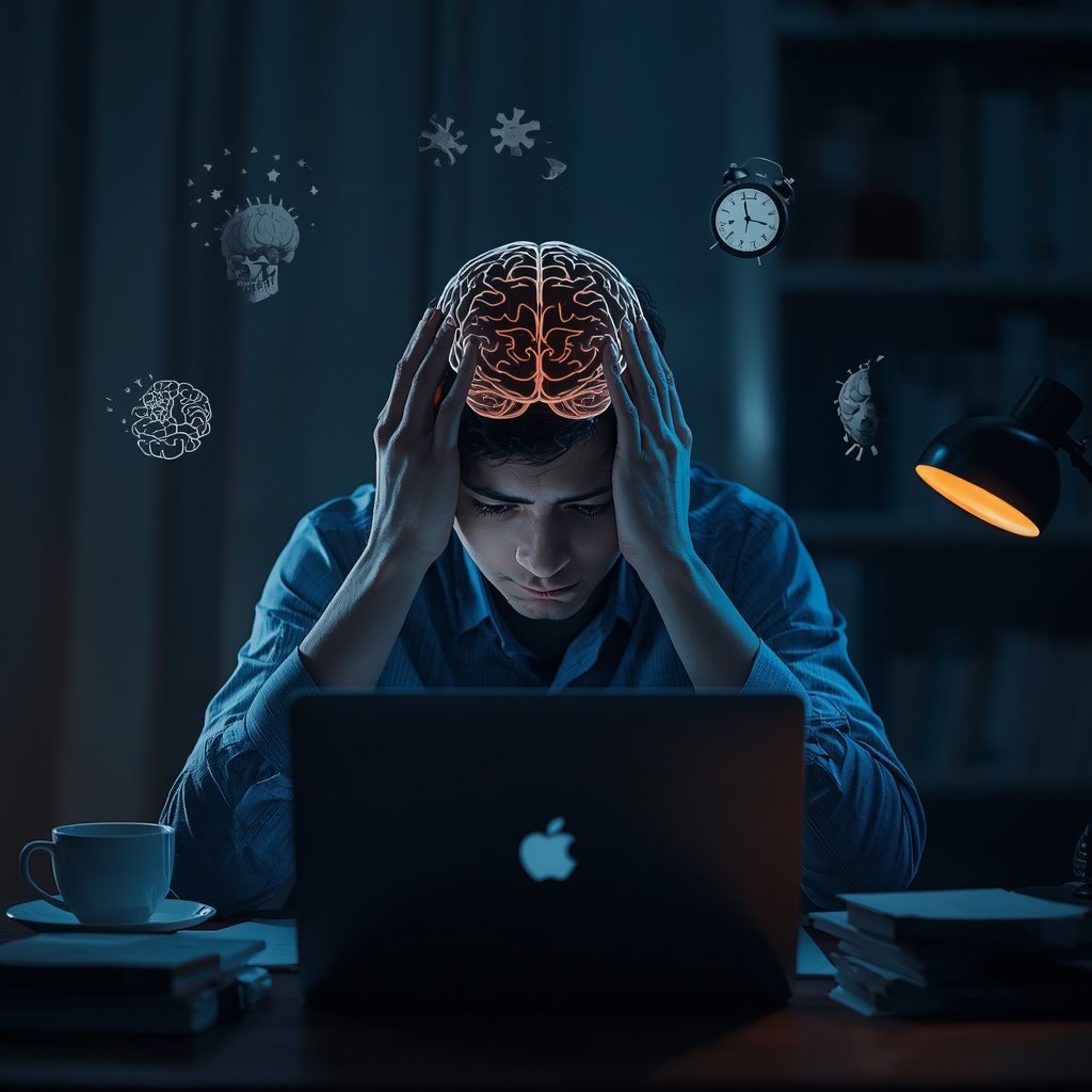 Sleep deprivation affecting the heart weight immunity and overall health